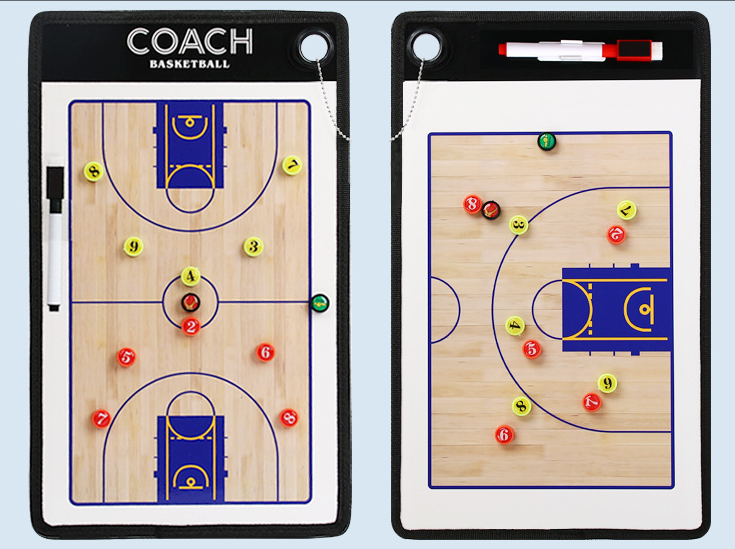 Basketball coaching board PVC colour 1